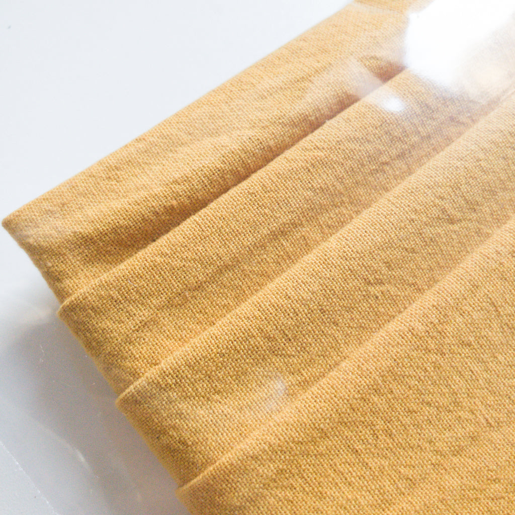 Pack de 4 telas Tusor Mostaza