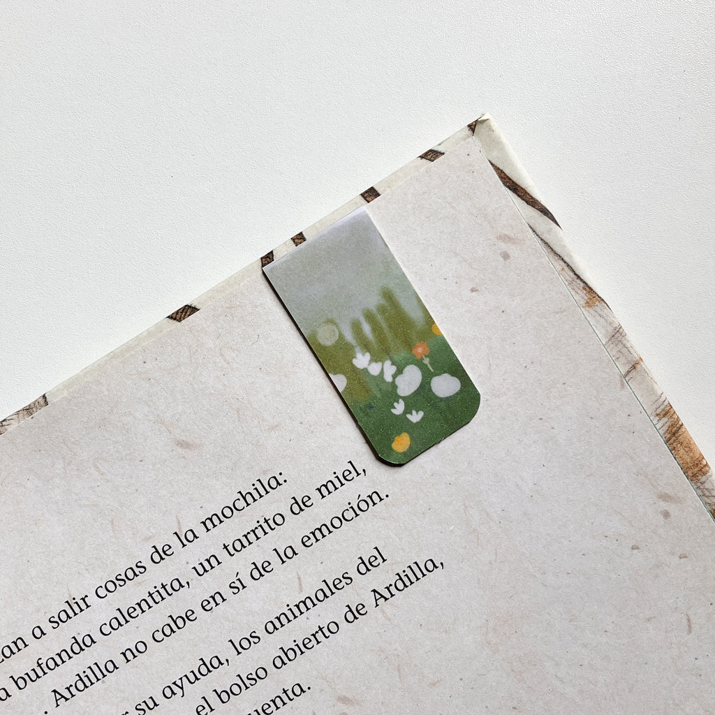 Marcapáginas Magnéticos Ilustrados – Set de 2 | Tejón del bosque. Hecho a Mano