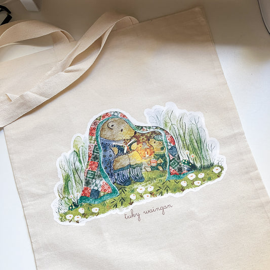 Tote Bag Ilustrado | Cuento de osito