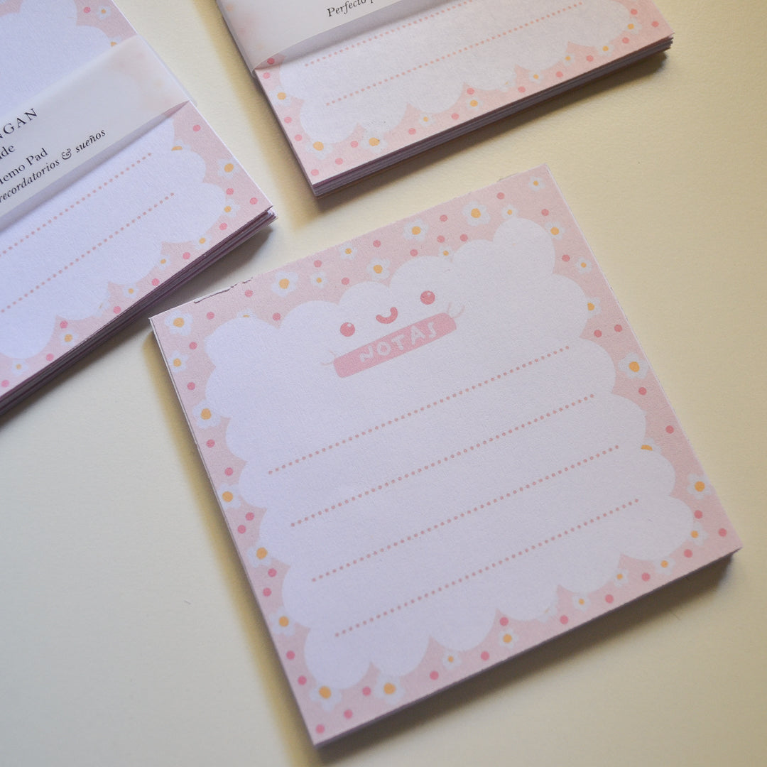 Memo Pad Anotadores kawaii "Margaritas"