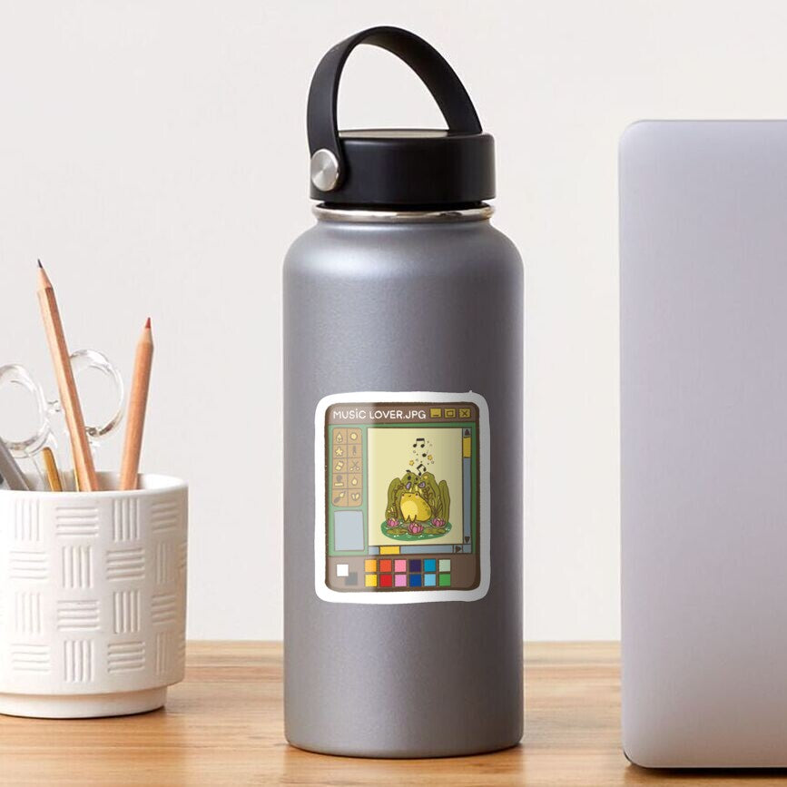 Music Lover | Sticker Resistente al Agua