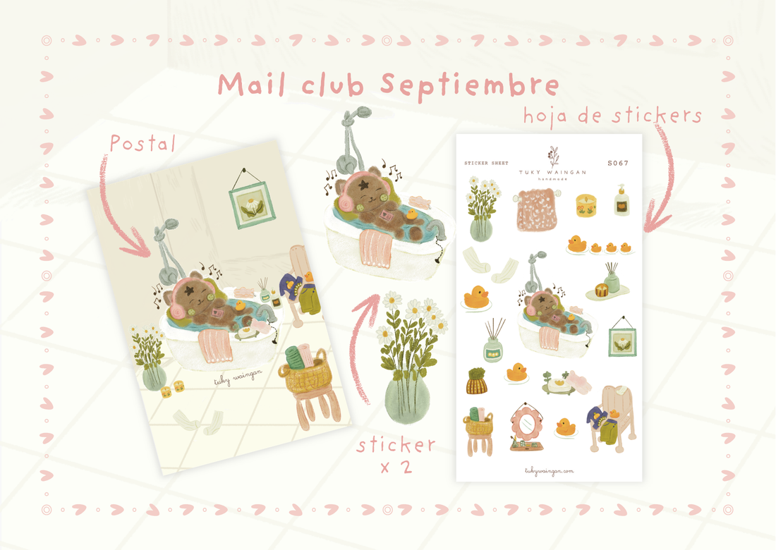 ¿Qué enviaré en el sobre del Club de Correo de Septiembre?