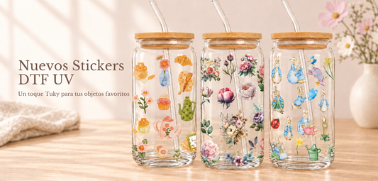 Cómo usar los stickers DTF UV para decorar tus objetos favoritos