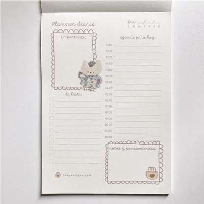 Planner Diario A5 | Un Cafecito