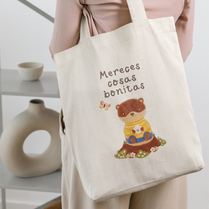 Tote Bag Ilustrado | Merecés cosas bonitas