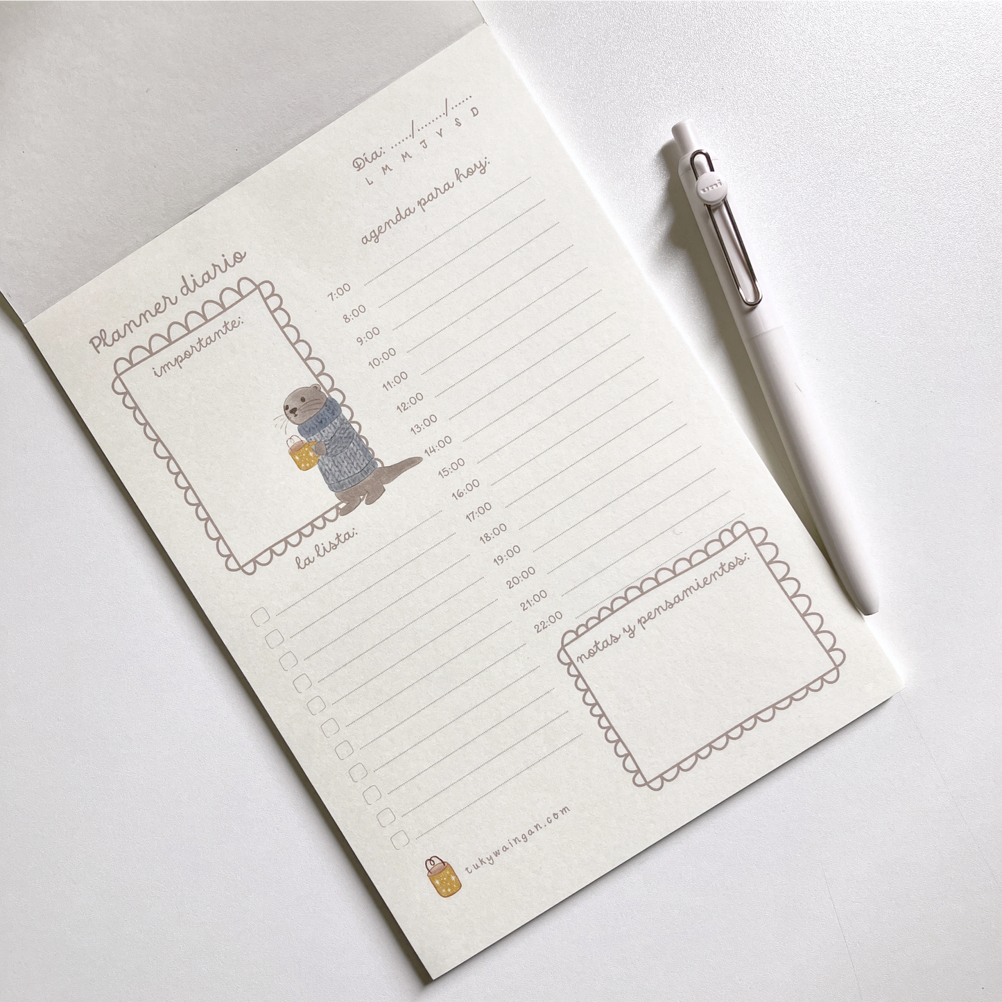 Planner Diario A5 | Nutria