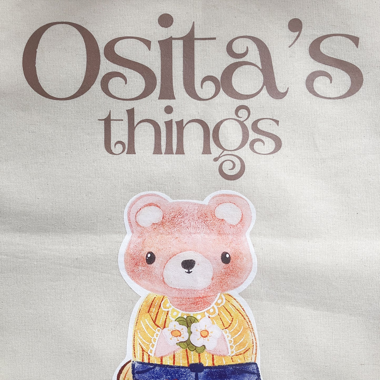 Tote Bag Ilustrado | Cosas de Osita