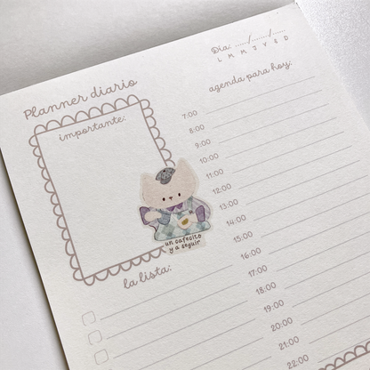 Planner Diario A5 | Un Cafecito