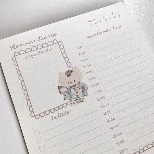 Planner Diario A5 | Un Cafecito