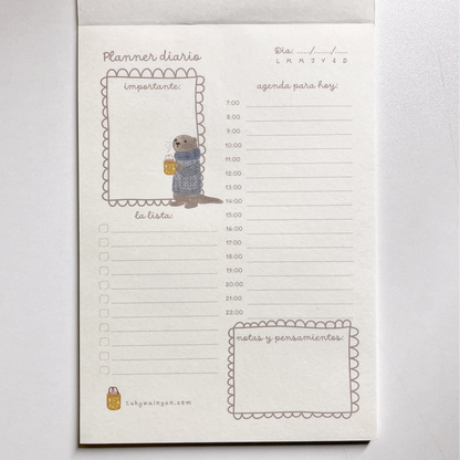 Planner Diario A5 | Nutria