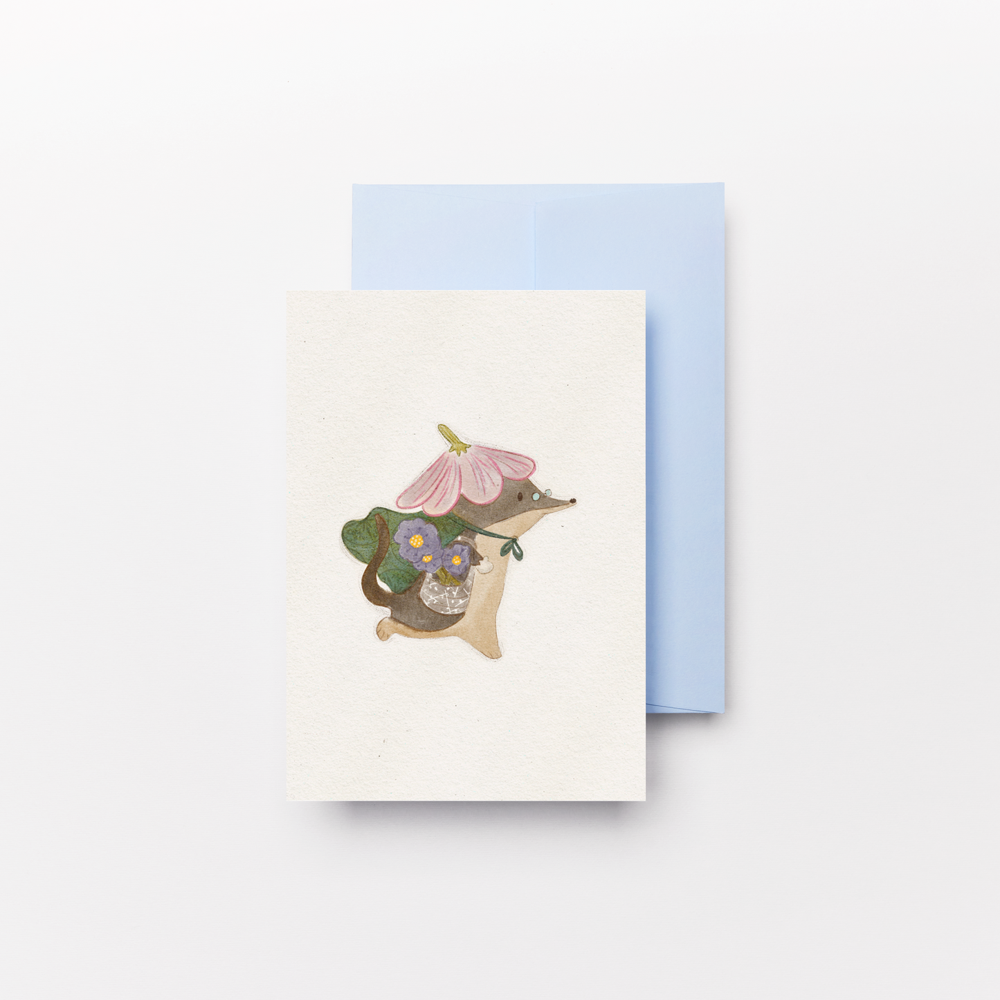 Postal Ilustrada, tarjeta 10x15 cm. Martita