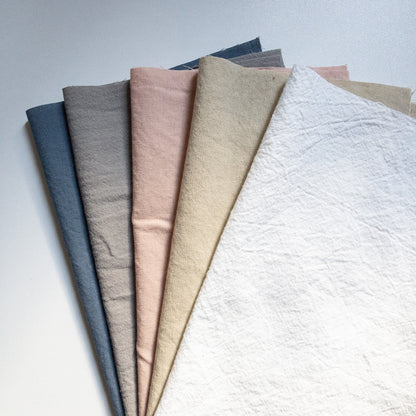 Pack De Telas Tusor Para Bordar "Dreamland Gray"