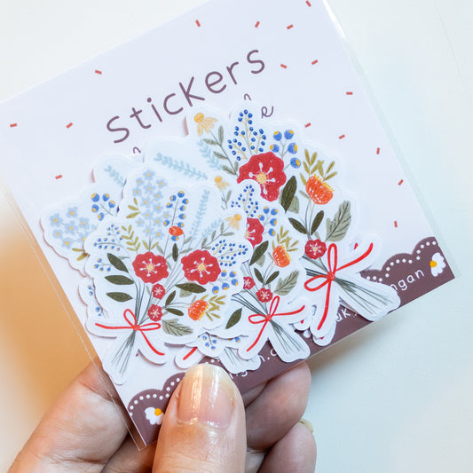 Ramos Silvestres | Pack x6 Stickers Ilustrados