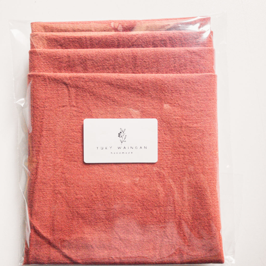 Pack de 4 telas Tusor (varios colores para elegir)