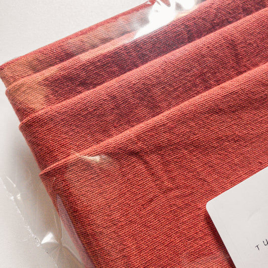 Pack de 4 telas Tusor Terracota