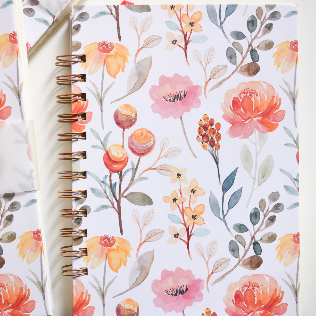 Cuaderno Anillado Tapa Dura A5 80 Hojas Rayadas