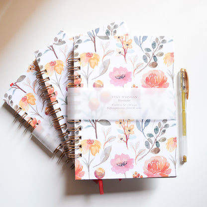 Cuaderno Anillado Tapa Dura A5 80 Hojas Rayadas