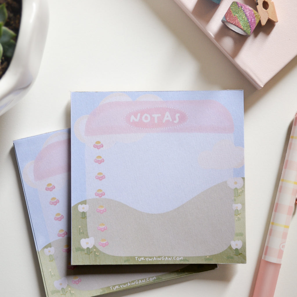 Memo Pad Anotadores kawaii "Notas"