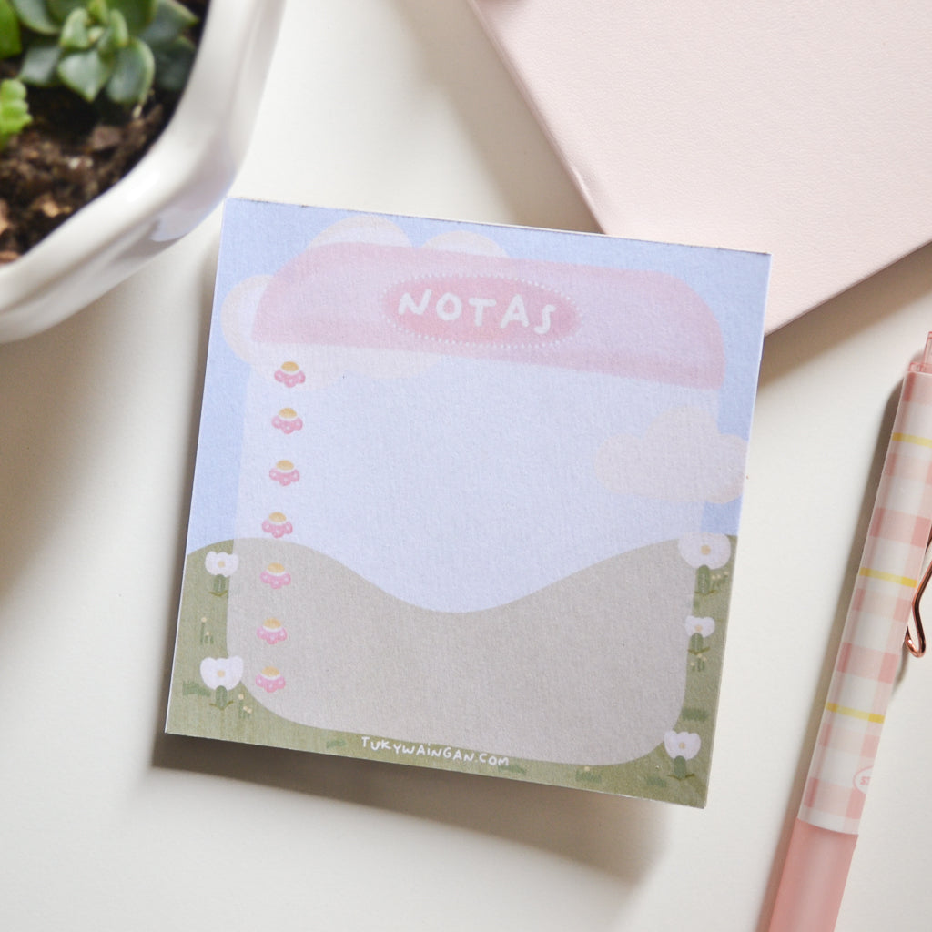 Memo Pad Anotadores kawaii "Notas"
