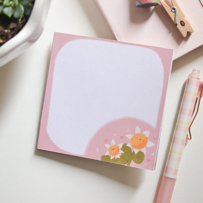 Memo Pad Anotadores kawaii Girasol
