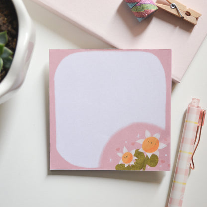 Memo Pad Anotadores kawaii Girasol