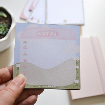 Memo Pad Anotadores kawaii "Notas"
