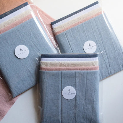 Pack De Telas Tusor Para Bordar "Dreamland"