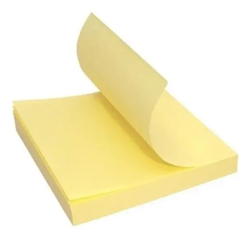 Notas Adhesivas Stick'n 76x76mm - 100 Hojas Autoadhesivas