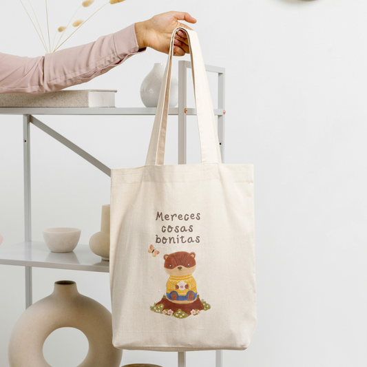 Tote Bag Ilustrado | Merecés cosas bonitas