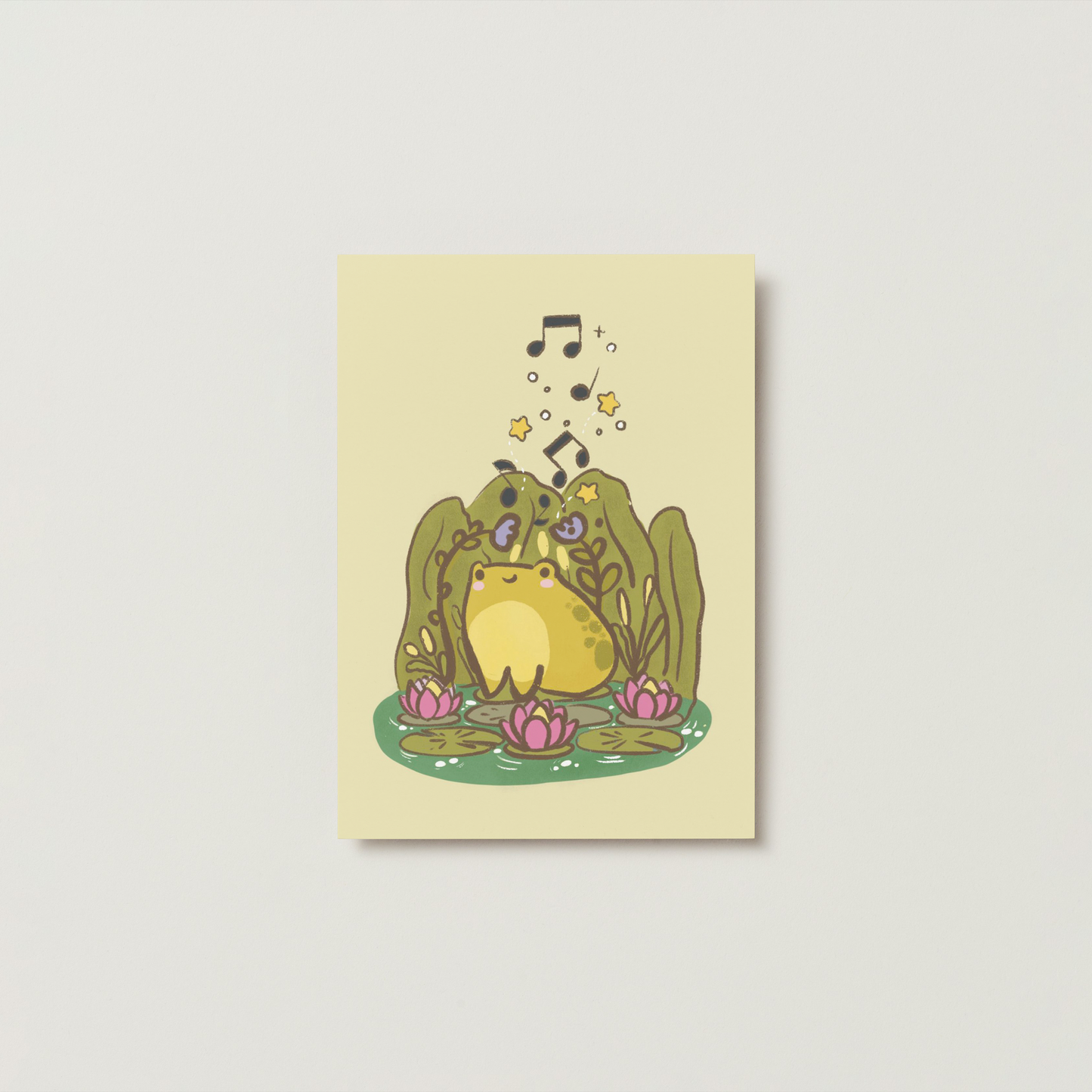 Postal Ilustrada, tarjeta 10x15 cm. Elegí tu diseño Sapito