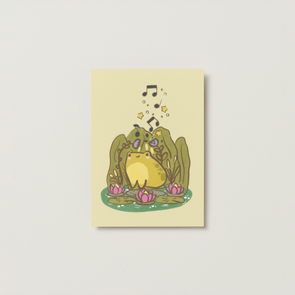 Postal Ilustrada, tarjeta 10x15 cm. Elegí tu diseño Sapito