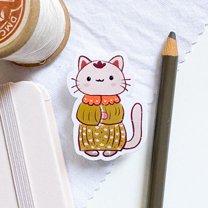 Mila la Gatita | Sticker Resistente al Agua