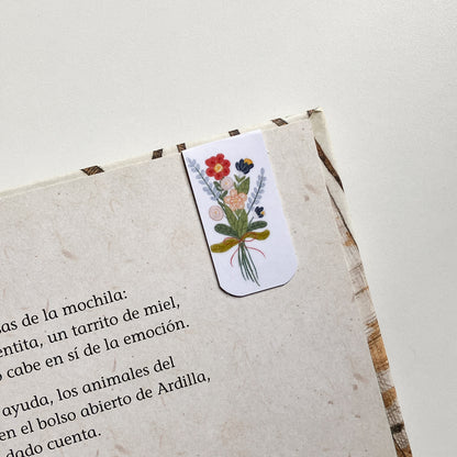 Marcapáginas Magnéticos Ilustrados – Set de 2 | Elegí el tuyo. Hecho a Mano