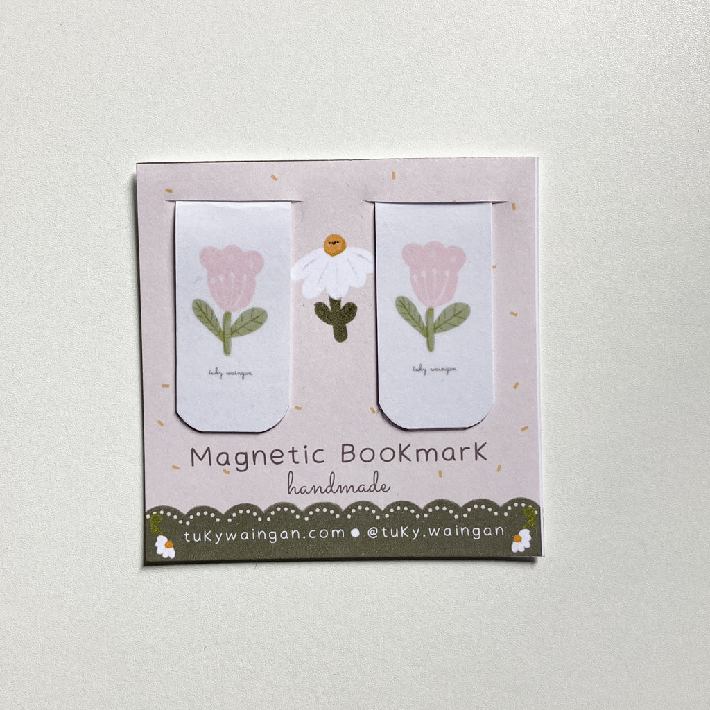 Marcapáginas Magnéticos Ilustrados – Set de 2 | Elegí el tuyo. Hecho a Mano