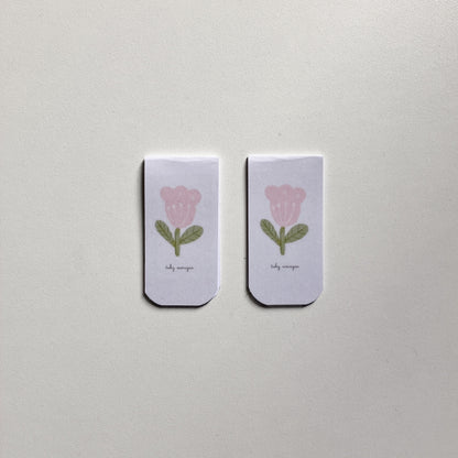 Marcapáginas Magnéticos Ilustrados – Set de 2 | Elegí el tuyo. Hecho a Mano