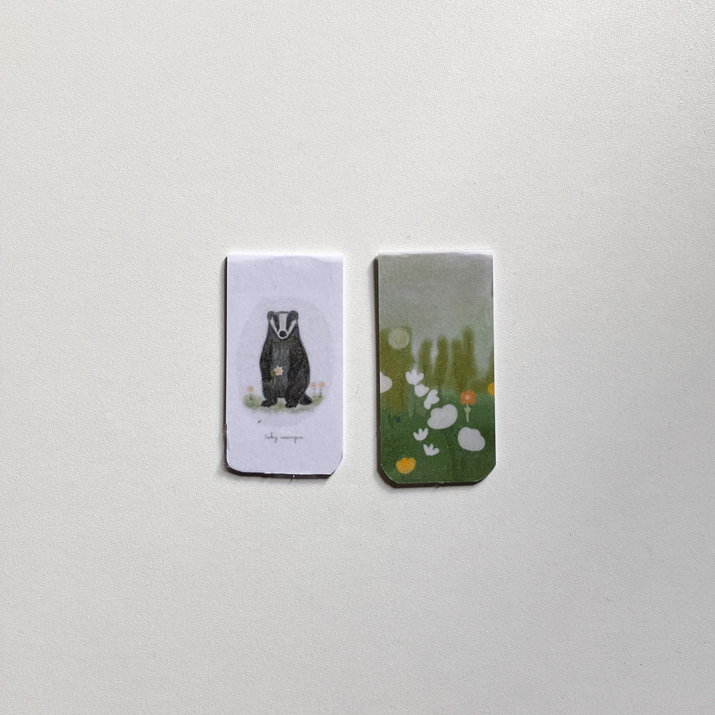 Marcapáginas Magnéticos Ilustrados – Set de 2 | Elegí el tuyo. Hecho a Mano
