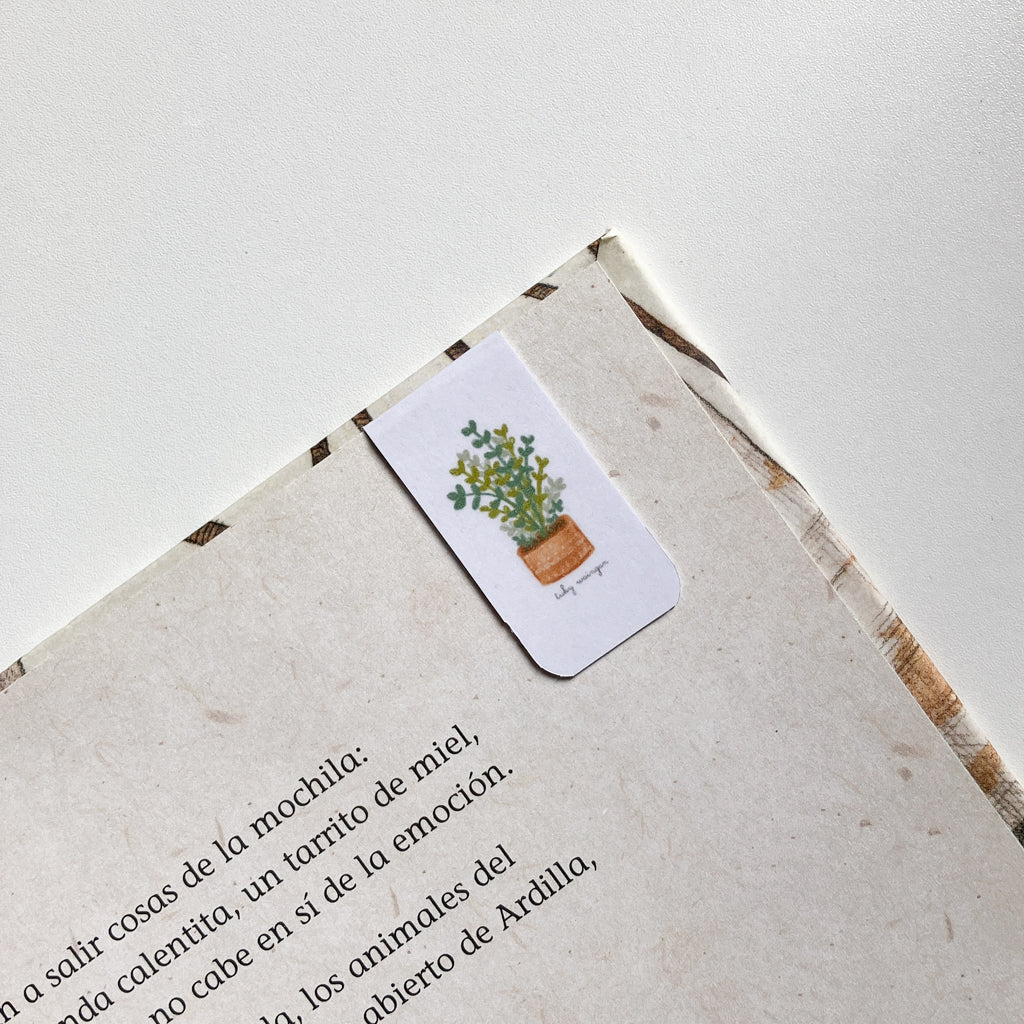 Marcapáginas Magnéticos Ilustrados – Set de 2 | Elegí el tuyo. Hecho a Mano