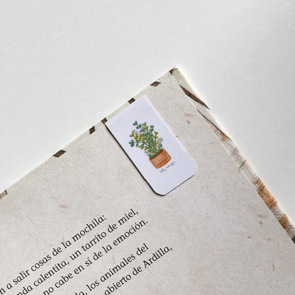Marcapáginas Magnéticos Ilustrados – Set de 2 | Elegí el tuyo. Hecho a Mano