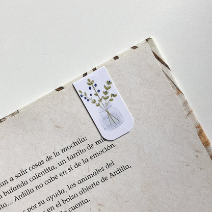 Marcapáginas Magnéticos Ilustrados – Set de 2 | Elegí el tuyo. Hecho a Mano