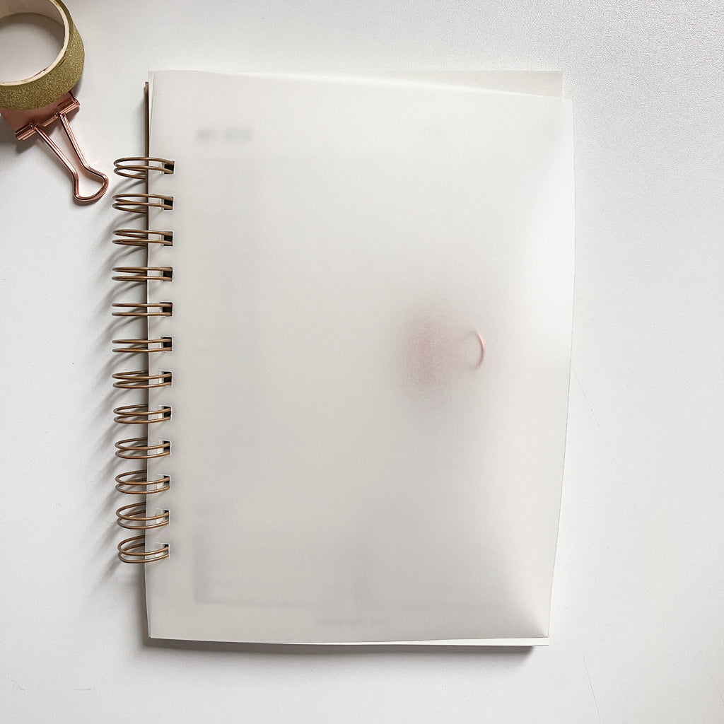 Planner Diario Mi Día A5 | Anillado Doble 50 Hojas