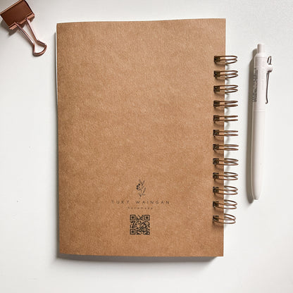 Planner Diario Mi Día A5 | Anillado Doble 50 Hojas