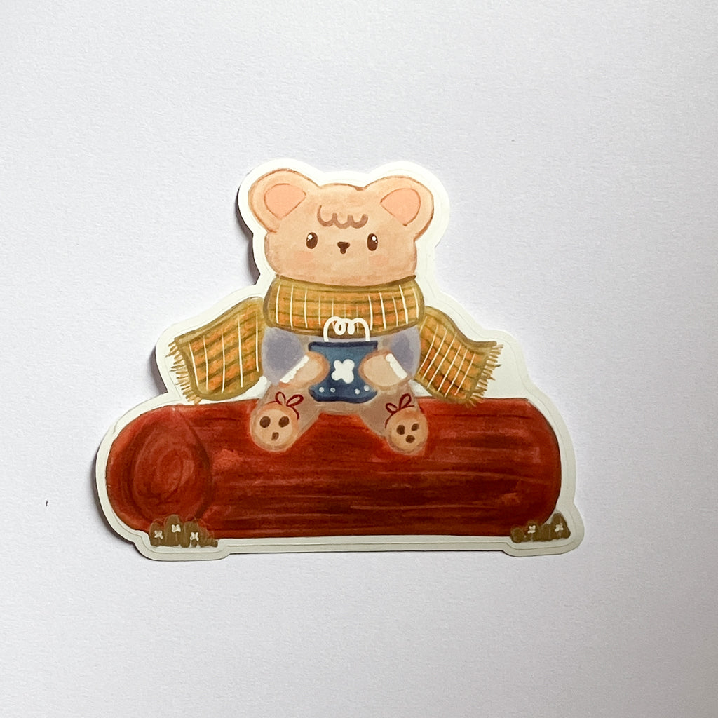 Pip el Ratón | Sticker Resistente al Agua