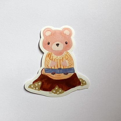 Rosie la Osita | Sticker Resistente al Agua