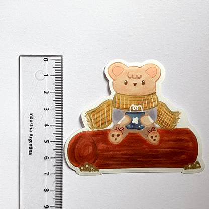Pip el Ratón | Sticker Resistente al Agua