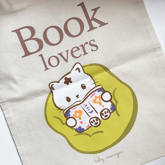 Tote Bag Ilustrado | Book Lovers