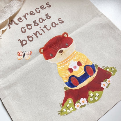 Tote Bag Ilustrado | Merecés cosas bonitas