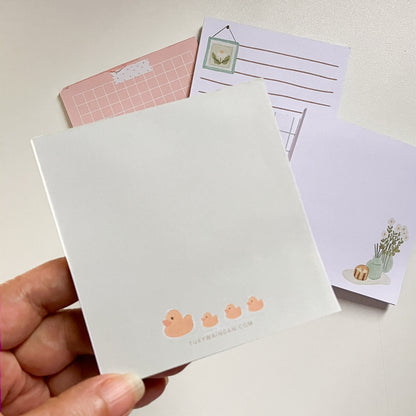 Memo Pad Anotadores Patitos