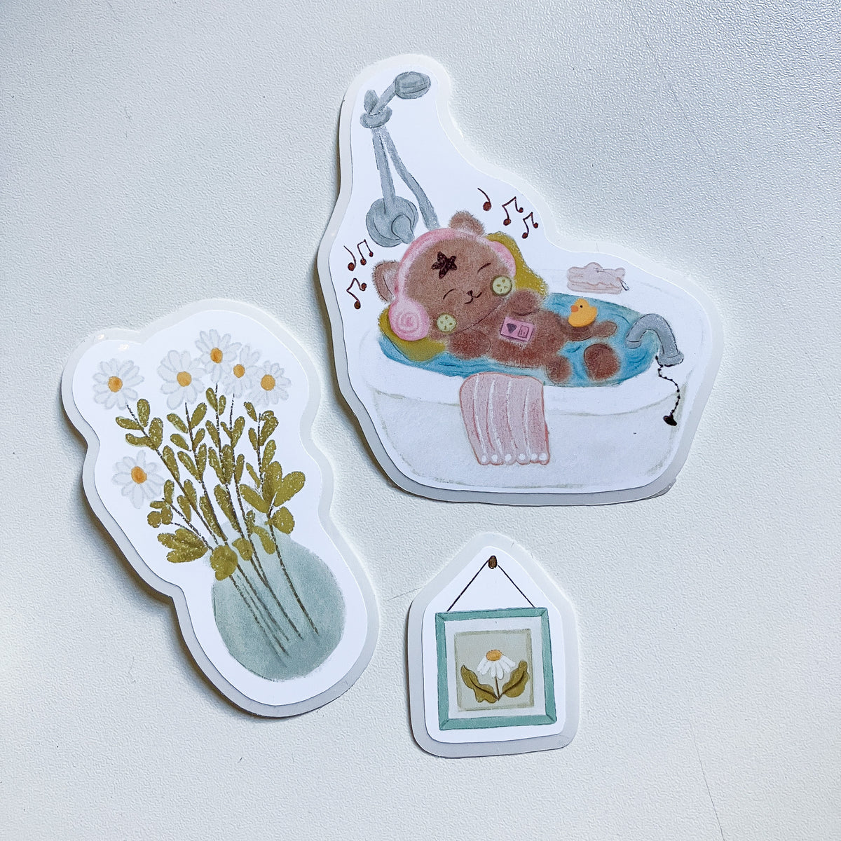 Spa Set x 3 | Sticker Resistente al Agua