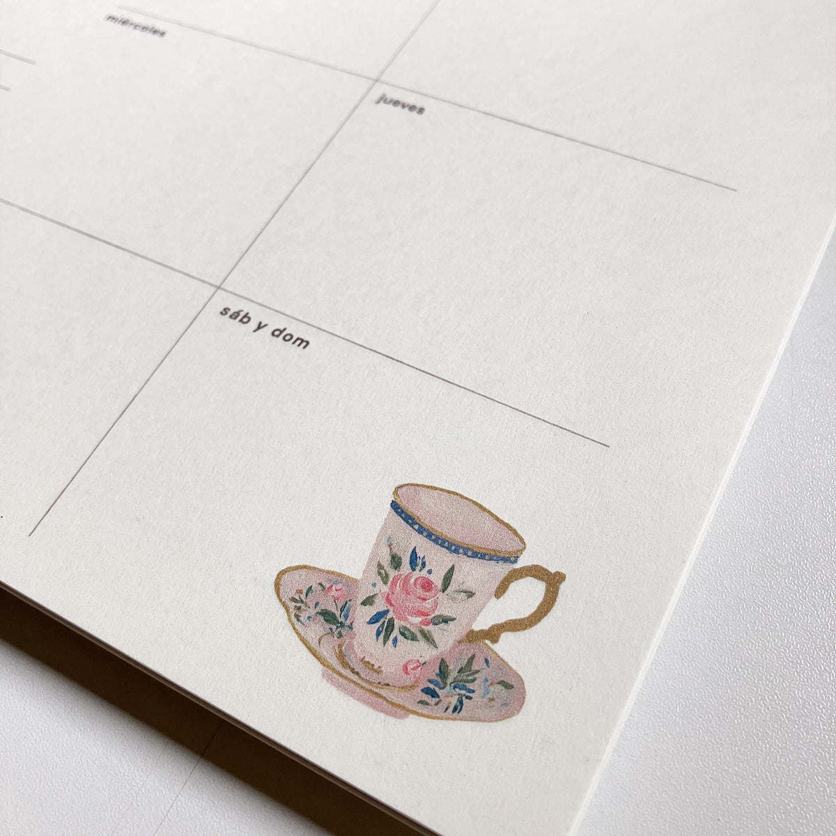 Planner semanal A5 | Una taza de té