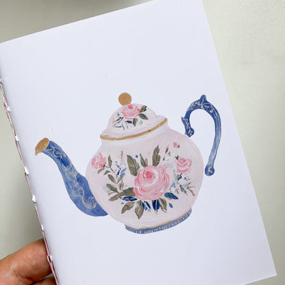 Set x2 Libretas A6 Cosidas a Mano | Hora del Té
